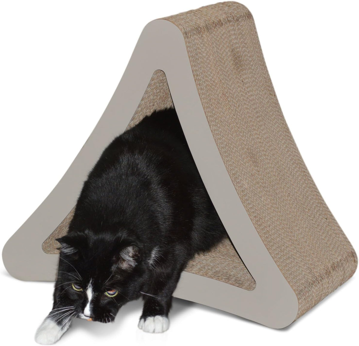 Vertical Tri-Sided Cat Scratching Post - 18" x 10.5" x 15.9